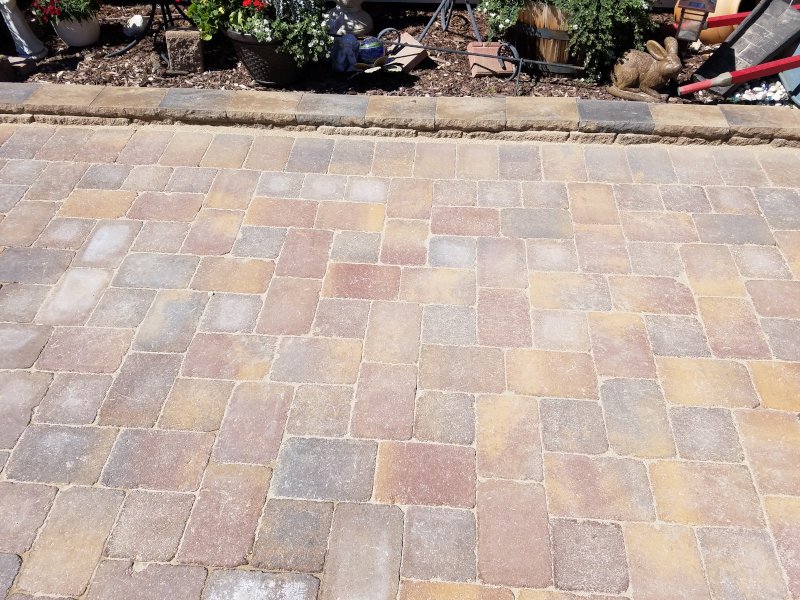 Patio Paver Installation by Sheridan Lawn and Landscaping, LLC