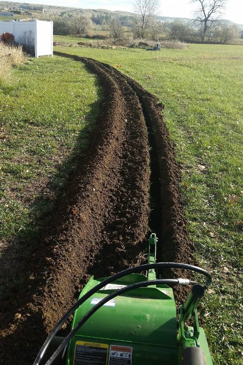 Long Distance Trenching by Sheridan Lawn and Landscaping, LLC