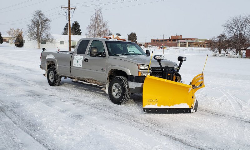 Snow Plowing Services by Sheridan Lawn and Landscaping, LLC